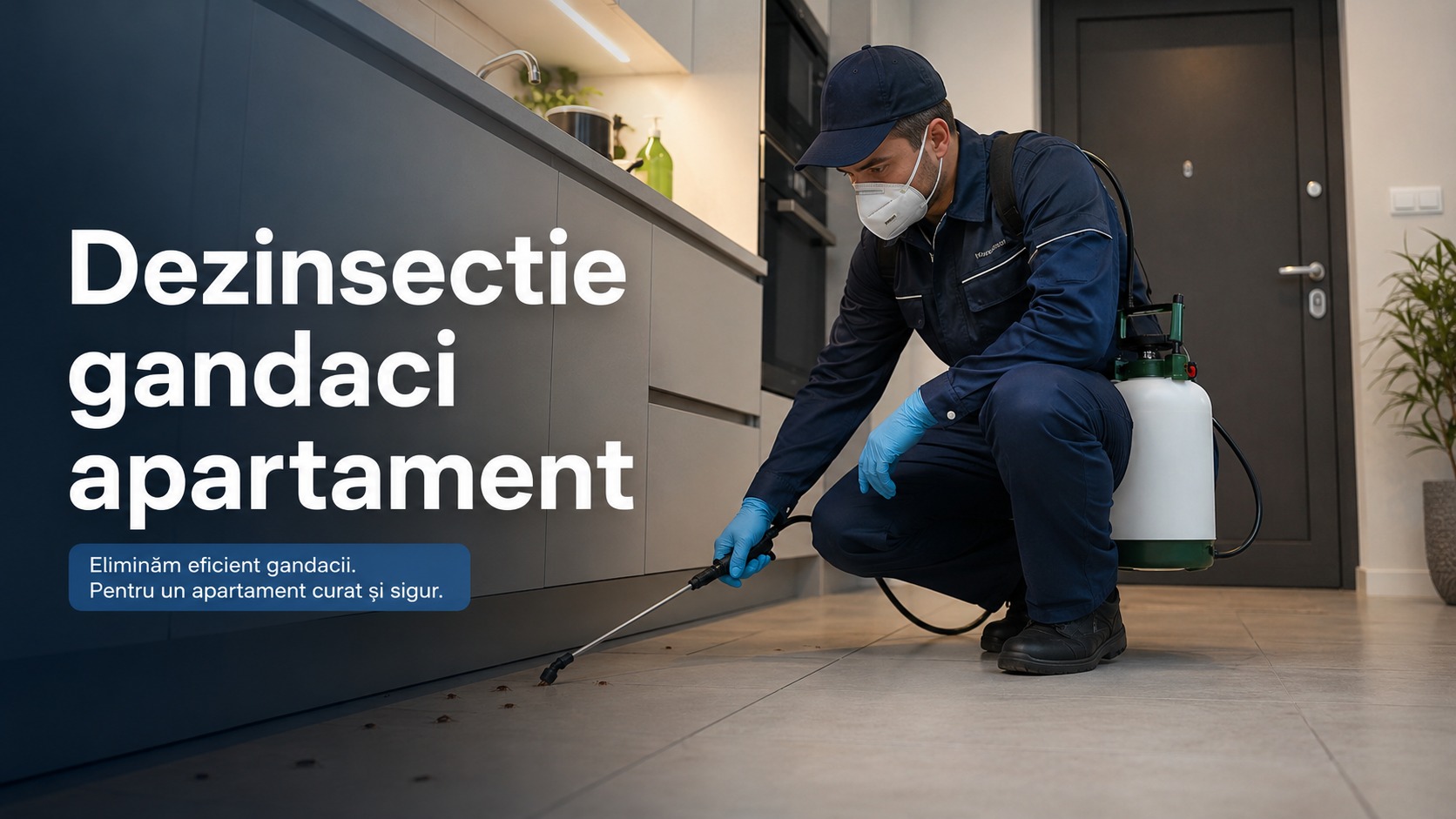 Dezinsectie gandaci apartament - banner desktop