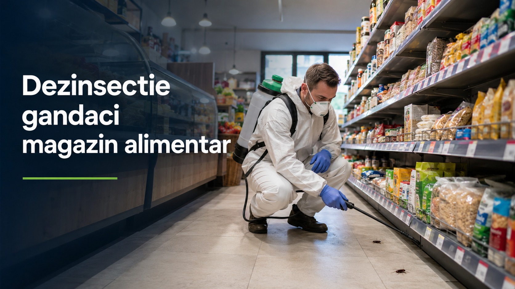 Dezinsectie gandaci magazin alimentar - banner desktop