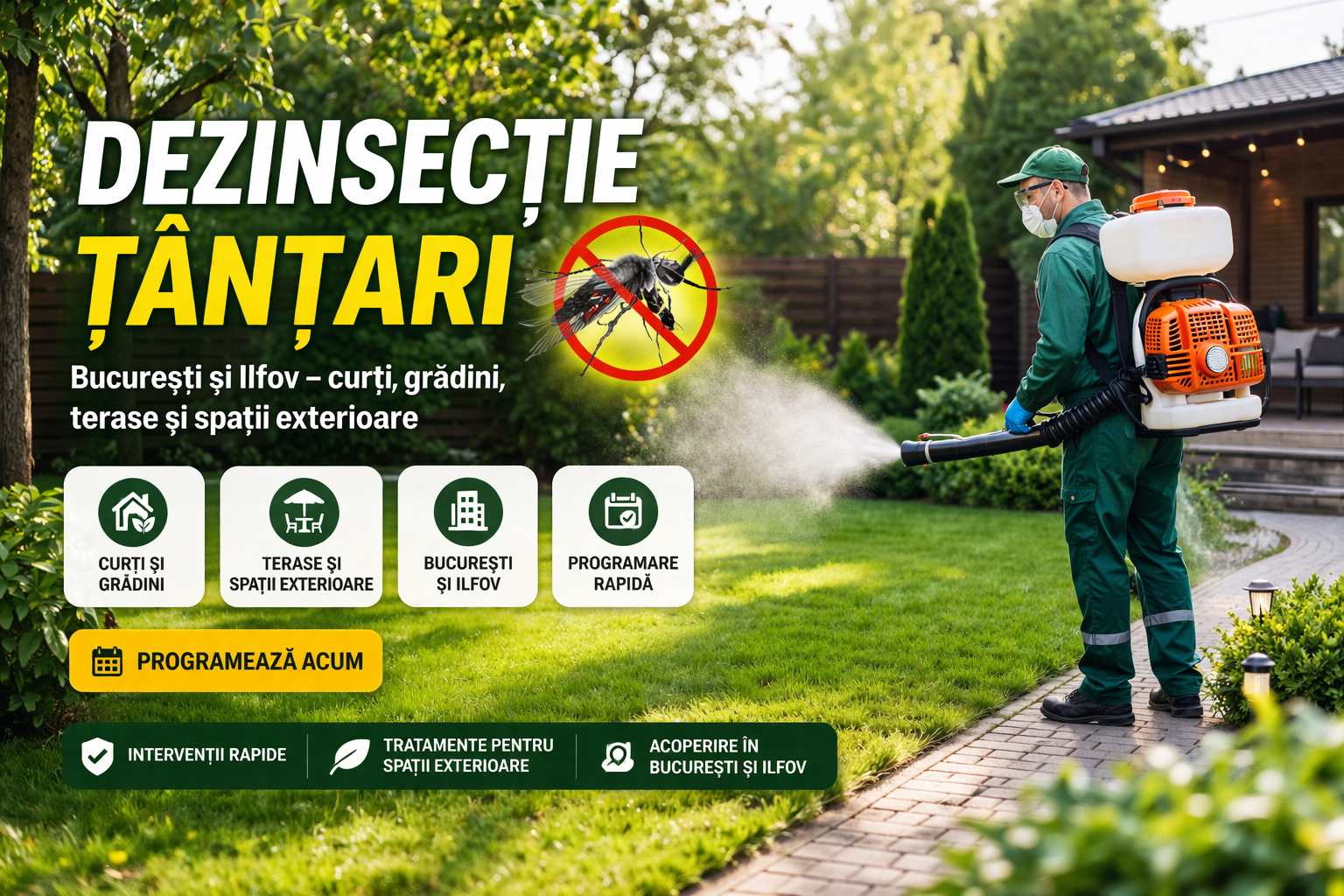 Dezinsectie tantari - banner desktop