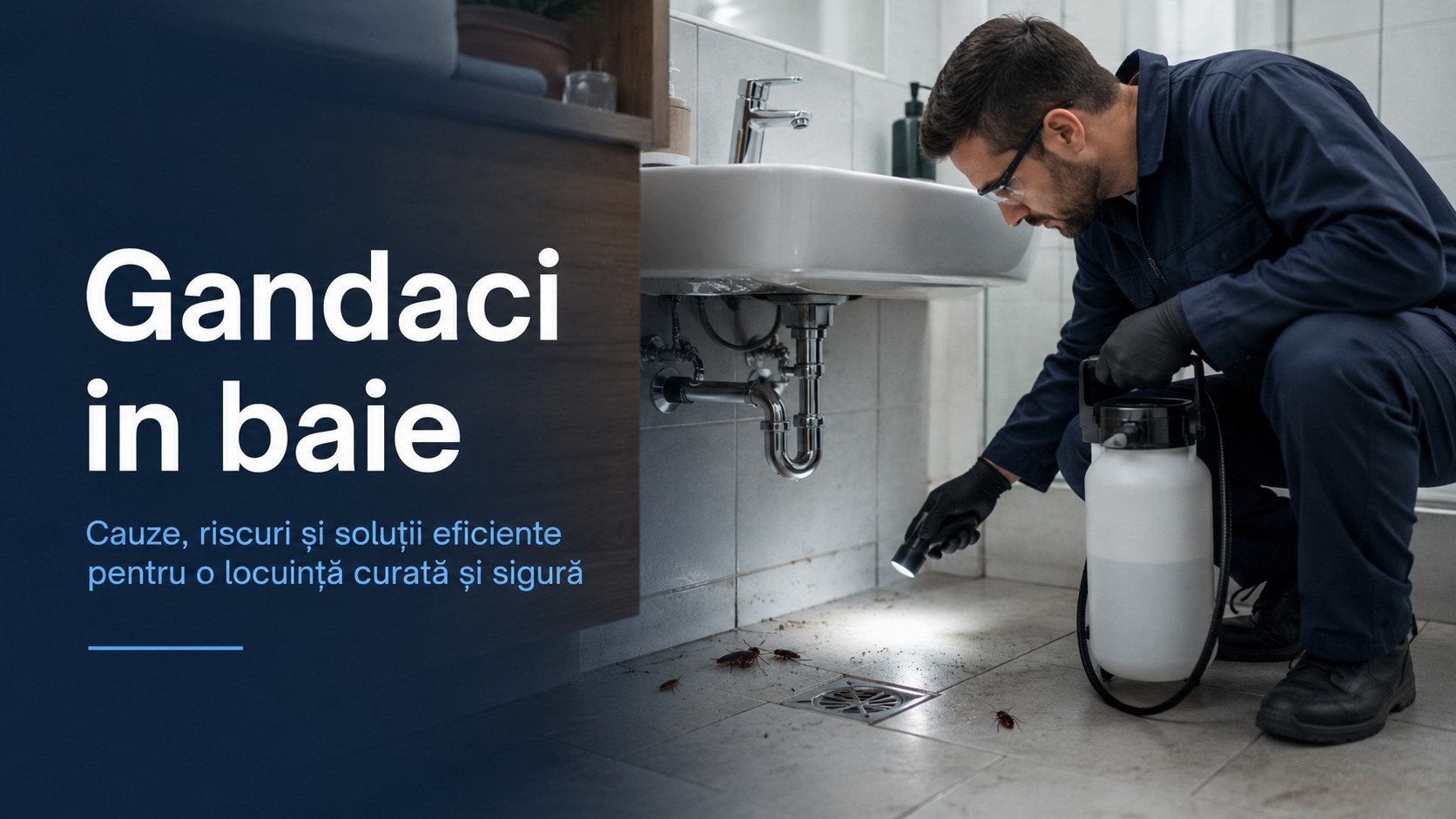 Gandaci in baie - banner desktop