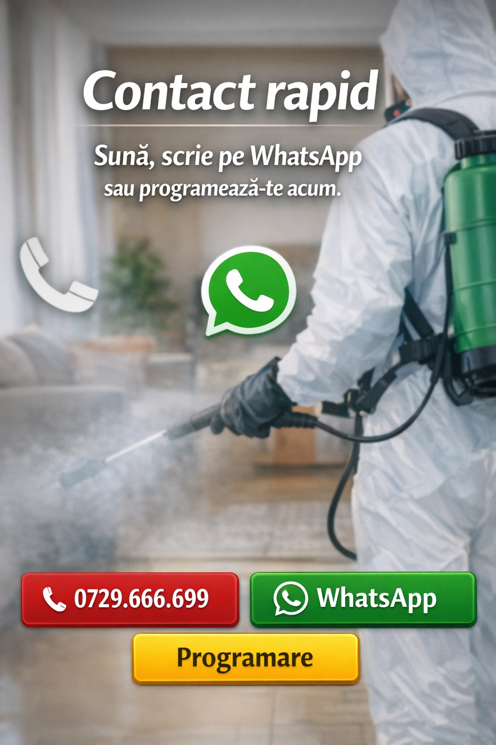 Contact dezinsect.ro - banner mobil