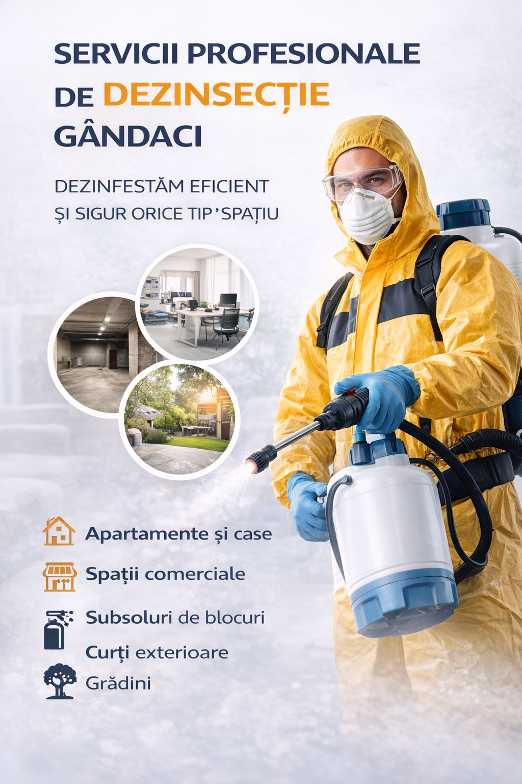 Dezinsectie gandaci Bucuresti - banner mobil