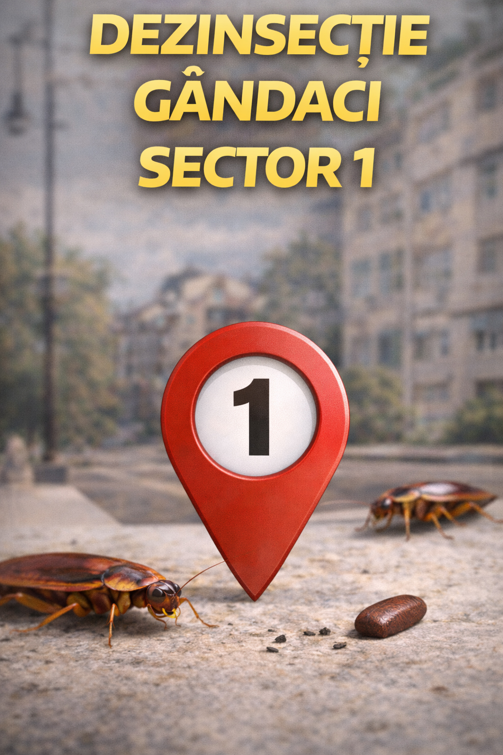 Dezinsectie gandaci Sector 1 Bucuresti - banner mobil