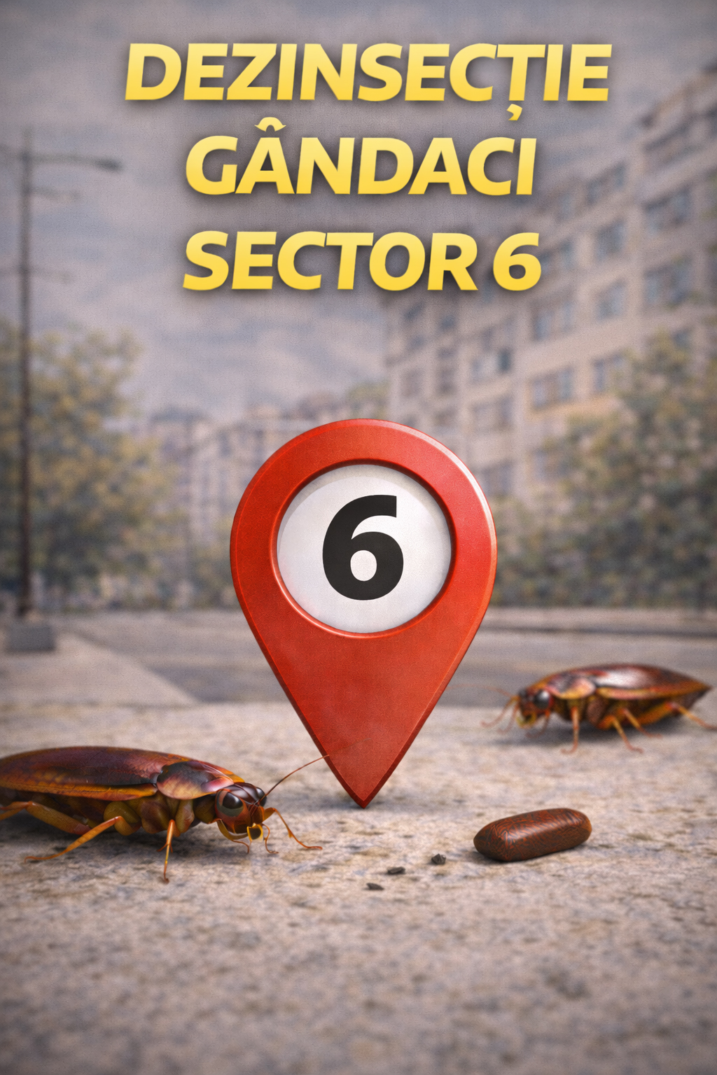Dezinsectie gandaci Sector 6 Bucuresti - banner mobil
