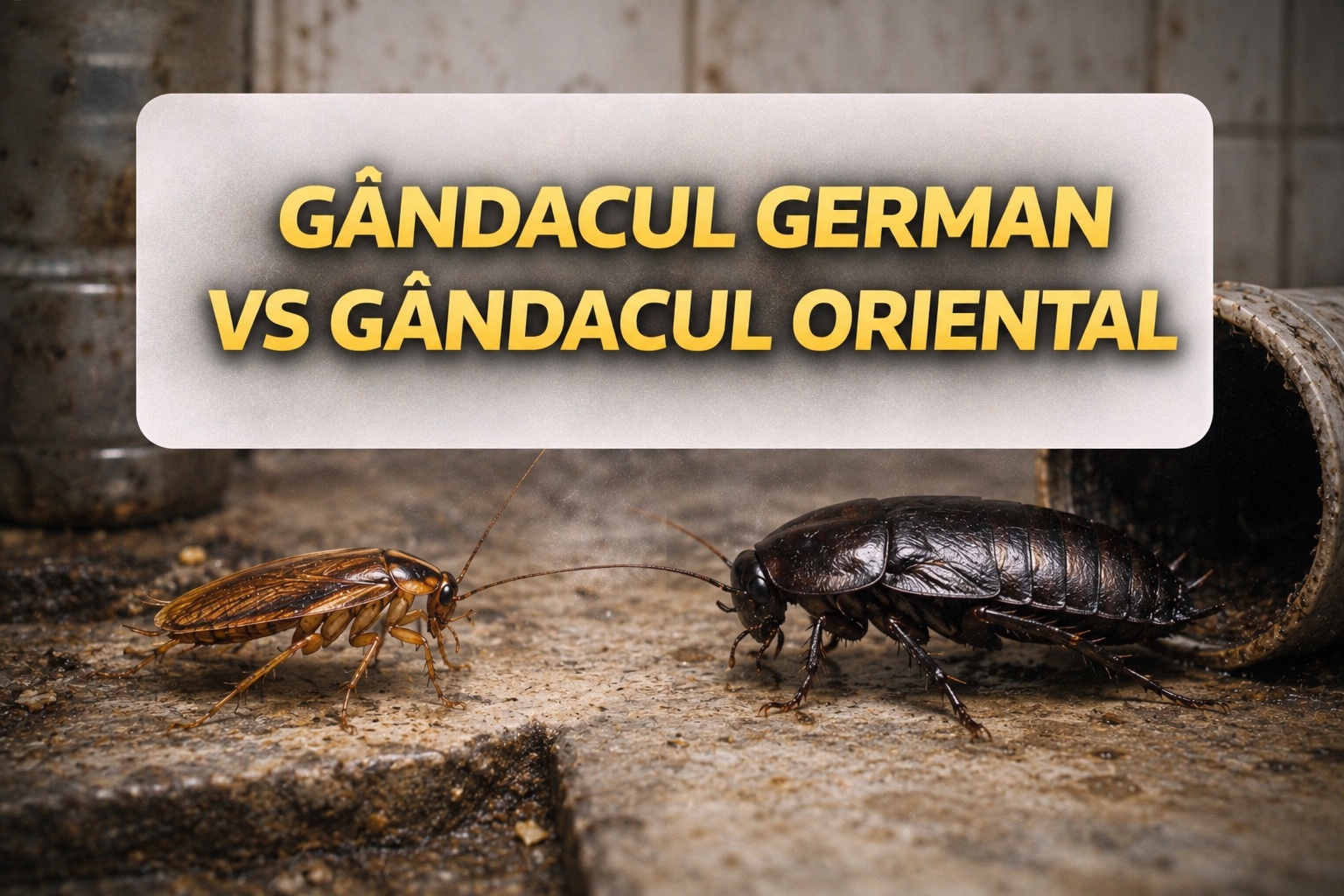 Gandacul german vs gandacul oriental - banner mobil