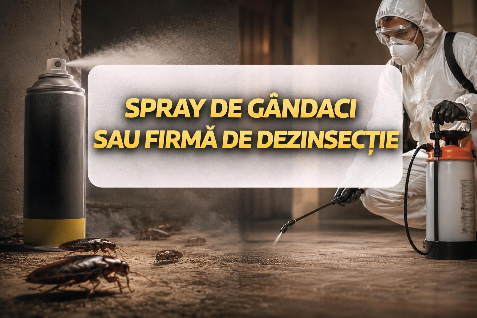 Spray de gandaci sau firma de dezinsectie - banner mobil