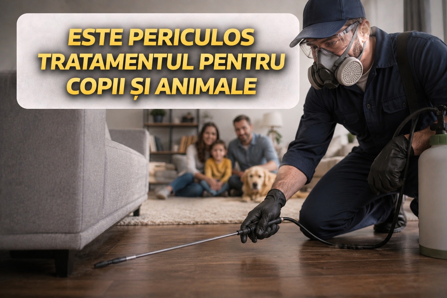 Este periculos tratamentul pentru copii și animale?